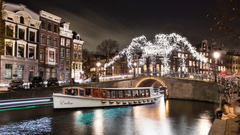 amsterdam light festival salonboot